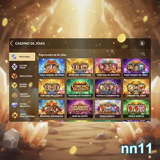 Ilustração de Variedade de Jogos Disponíveis