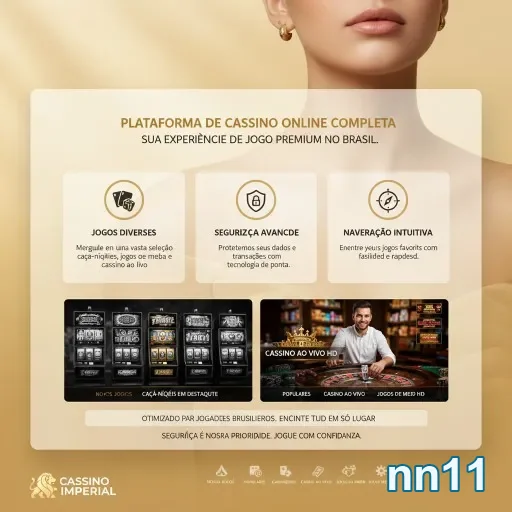 Ilustração de Explore os jogos online da nn11 com dealers ao vivo