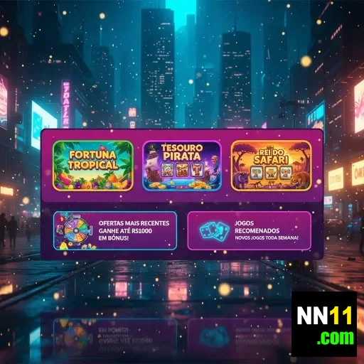 Imagem de nn11 Plataforma: plataforma de jogos com acesso